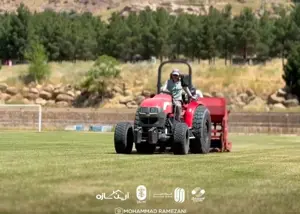 آغاز کشت چمن برای استادیوم سرسبز خیبر