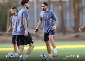 حسرت جام جهانی در تمرین پرسپولیس