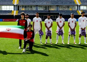 ایران با بازوبند مشکی در جام جهانی