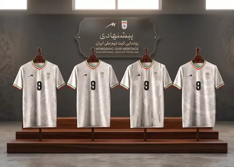 رونمایی از کیتهای ریجکتی و زیبای تیم ملی!