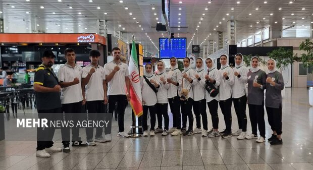 تیم ملی مویتای ایران عازم مسابقات قهرمانی جهان