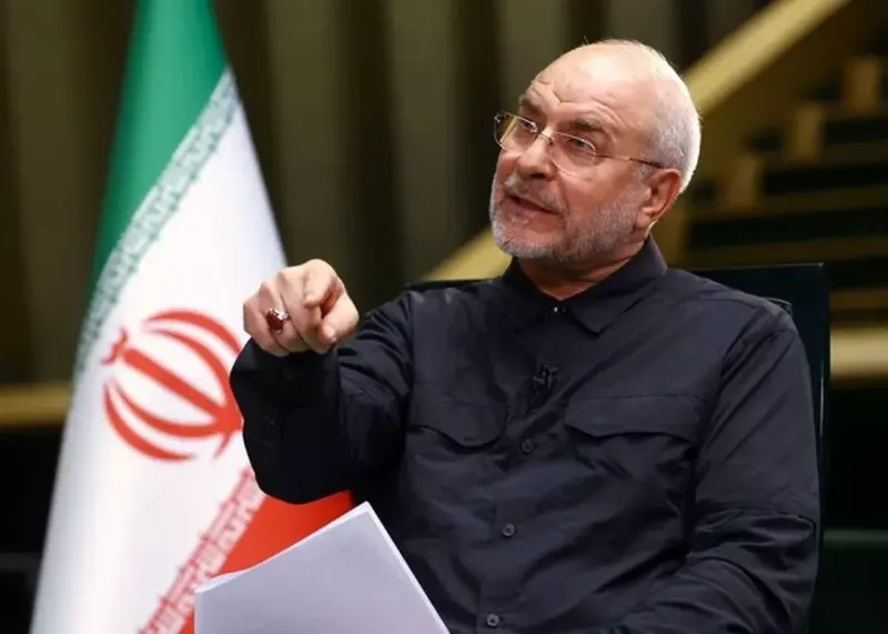 پیام مهم قالیباف در بدو ورود به سوئیس