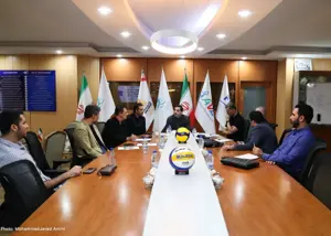 ستارههای سابق والیبال در جلسه با رییس فدراسیون