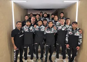 جوانان کشتی فرنگی ایران راهی تایلند شدند