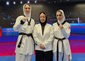 دختران تکواندوی ایران دو نقره صید کردند
