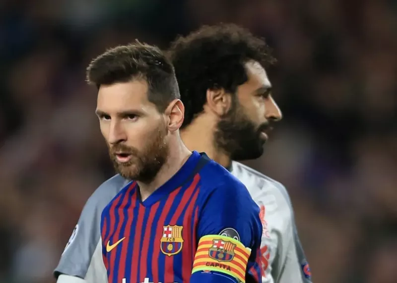 محمد صلاح در آستانه رویارویی با لیونل مسی