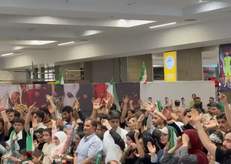 کاروان تیم ملی به تهران رسید