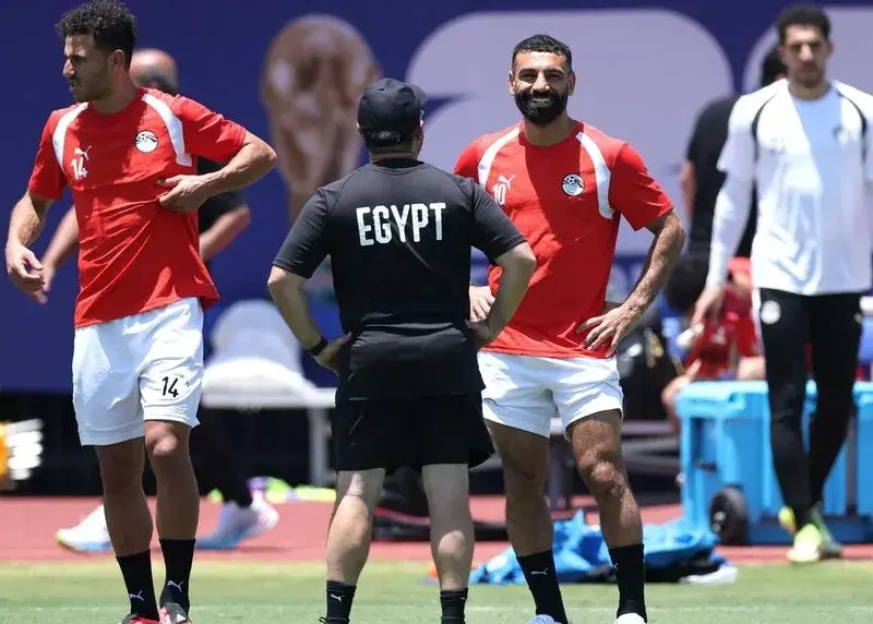 درگیری لفظی شدید کادر فنی مصر با پلیس آمریکا