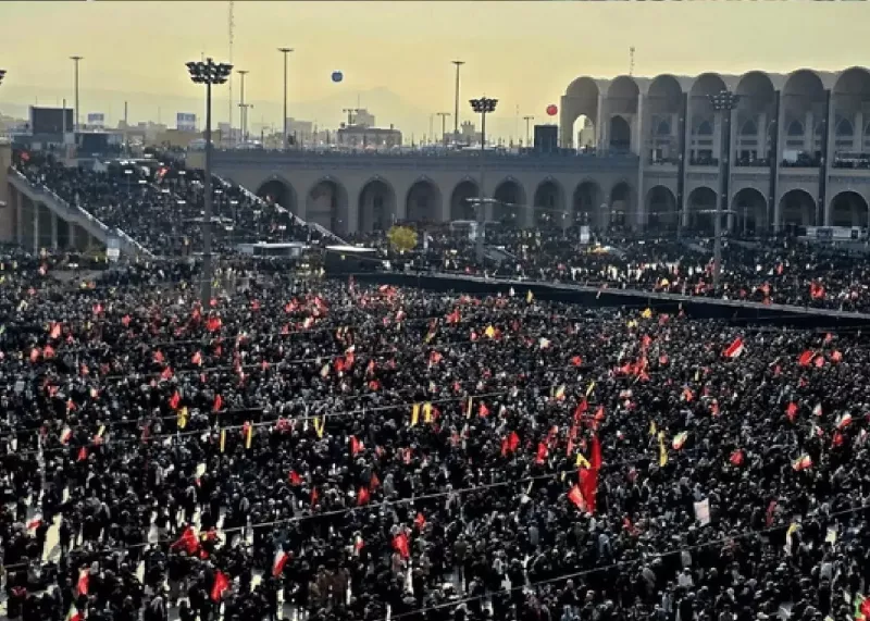 انتقال پیکر رهبر شهید جهت آماده‌سازی برای تشییع