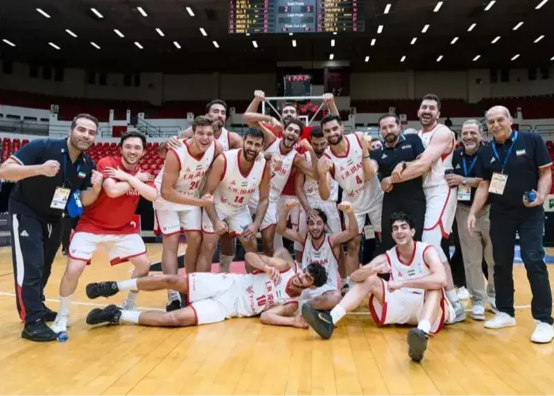 بسکتبال ایران در رتبه پنجم پاور رنکینگ آسیا