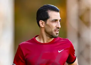 حضور عجیب امیری در تمرین پرسپولیس! (عکس)