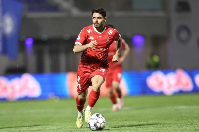 عمری یک قدم تا تمرینات پرسپولیس