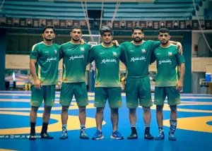 تیم منتخب کشتی آزاد راهی بوداپست شد