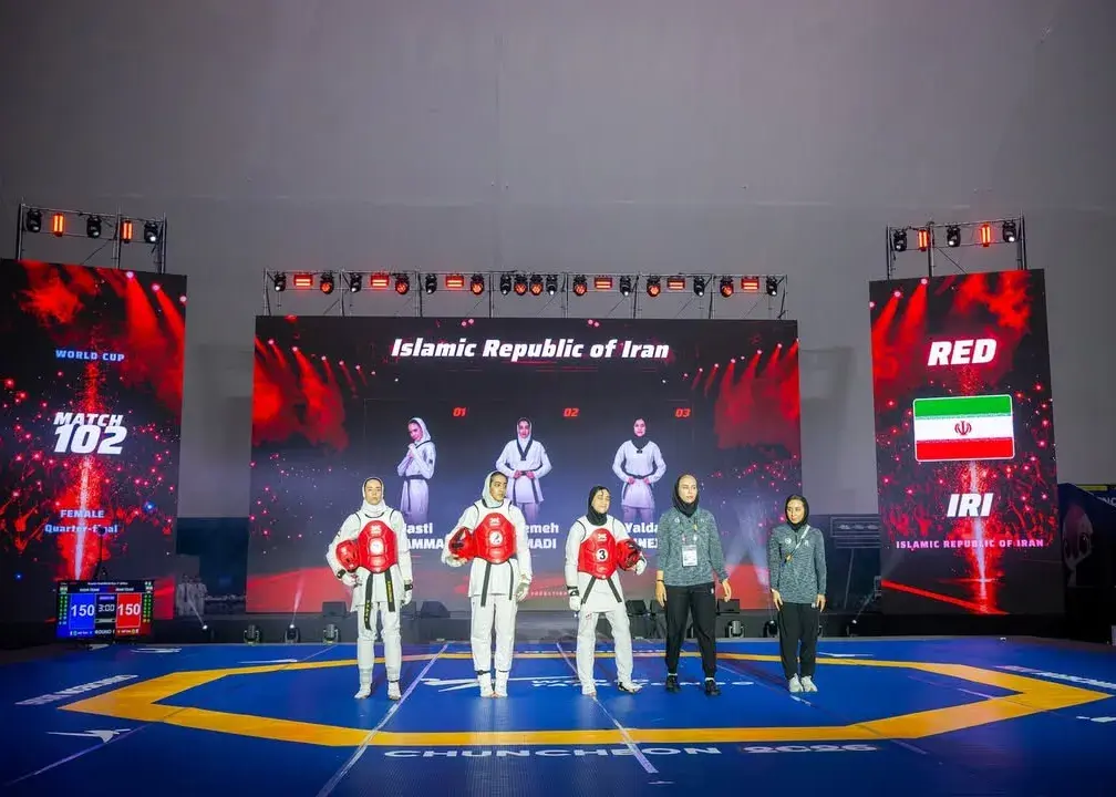 تکواندو زنان ایران بر سکوی سوم جهان ایستاد