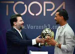 توپ طلا به رامین رضاییان رسید