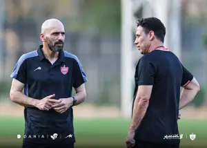 اولین حضور رضا جباری در پرسپولیس