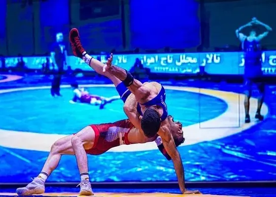 ورود قهرمان کشتی آزاد به لیگ کشتی فرنگی