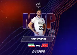 بهترین بازیکن ایران در زشت‌ترین نمایش لیگ ملت‌ها