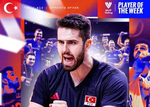 معمار صعود تاریخی بهترین بازیکن هفته سوم VNL