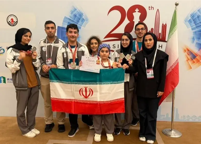 8 مدال برای شطرنجبازان ایران در مسابقات آسیا
