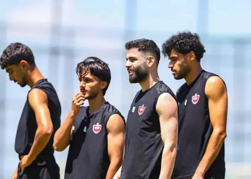 تمرینات پرسپولیس: یک روز بعد از اولین پیروزی