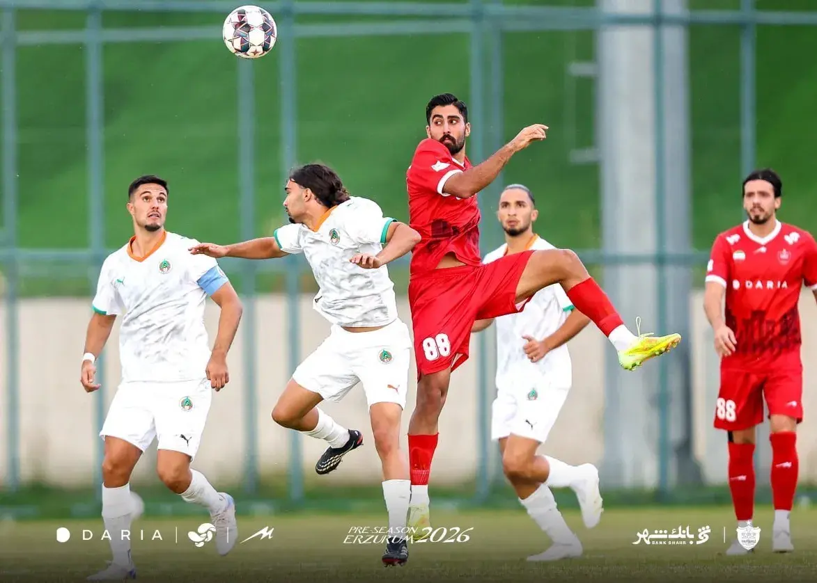 هافبکی که پرسپولیس را مطمئن کرد (عکس)
