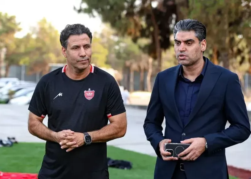 حضور مدیرعامل پرسپولیس در اردوی ترکیه