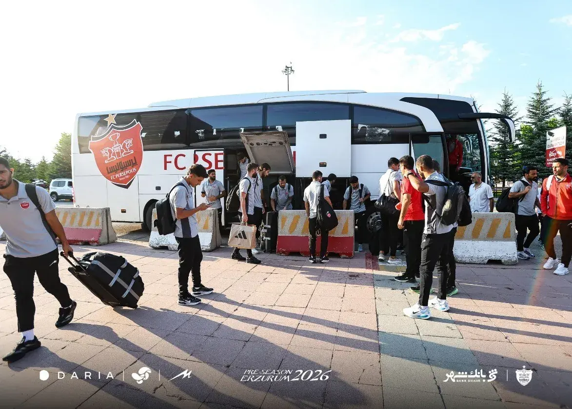 پایان اردو، بازگشت پرسپولیس به پایتخت (عکس)