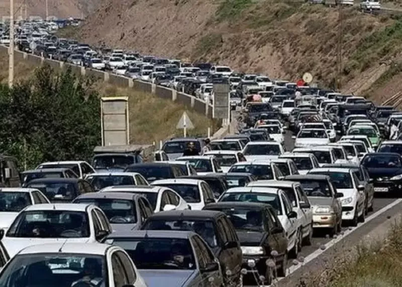 ترافیک سنگین در مسیرهای شمالی