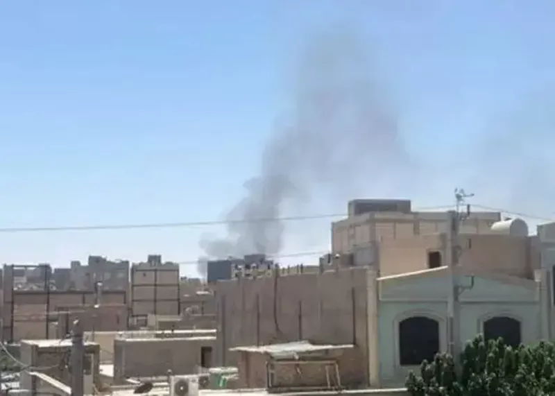 انفجار مخزن یک کارخانه در جنوب تهران (عکس)