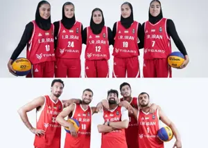 حضور دختران و پسران ایران در نیشن لیگز!