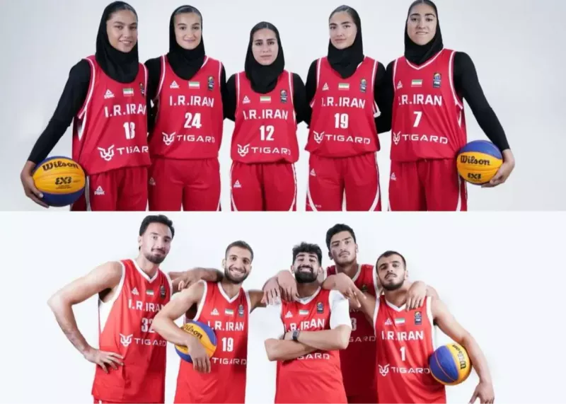 حضور دختران و پسران ایران در نیشن لیگز!