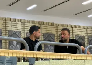 میهمان ویژه فدراسیون کشتی از پرسپولیس