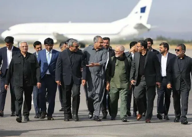 وزیر کشور پاکستان وارد مشهد شد