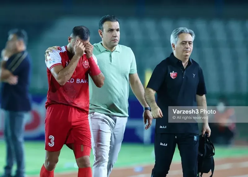 آخرین وضعیت دو مصدوم پرسپولیس برای تراکتور