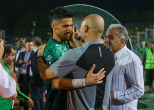 رخصت سیدحسین از سهراب و استقلالی‌ها (عکس)