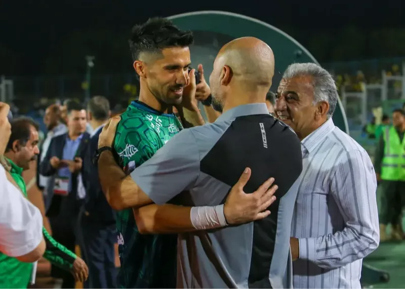 رخصت سیدحسین از سهراب و استقلالی‌ها (عکس)