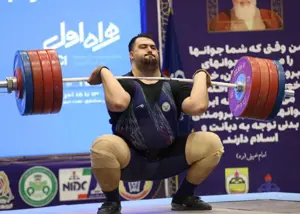 شروع هیجان در تالار وزنه برداری آزادی