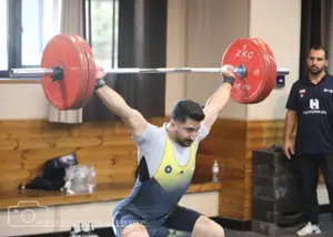 یک دیگر جهانی در لیگ وزنه برداری شکست