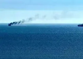 وقوع حادثه دریایی در تنگه هرمز