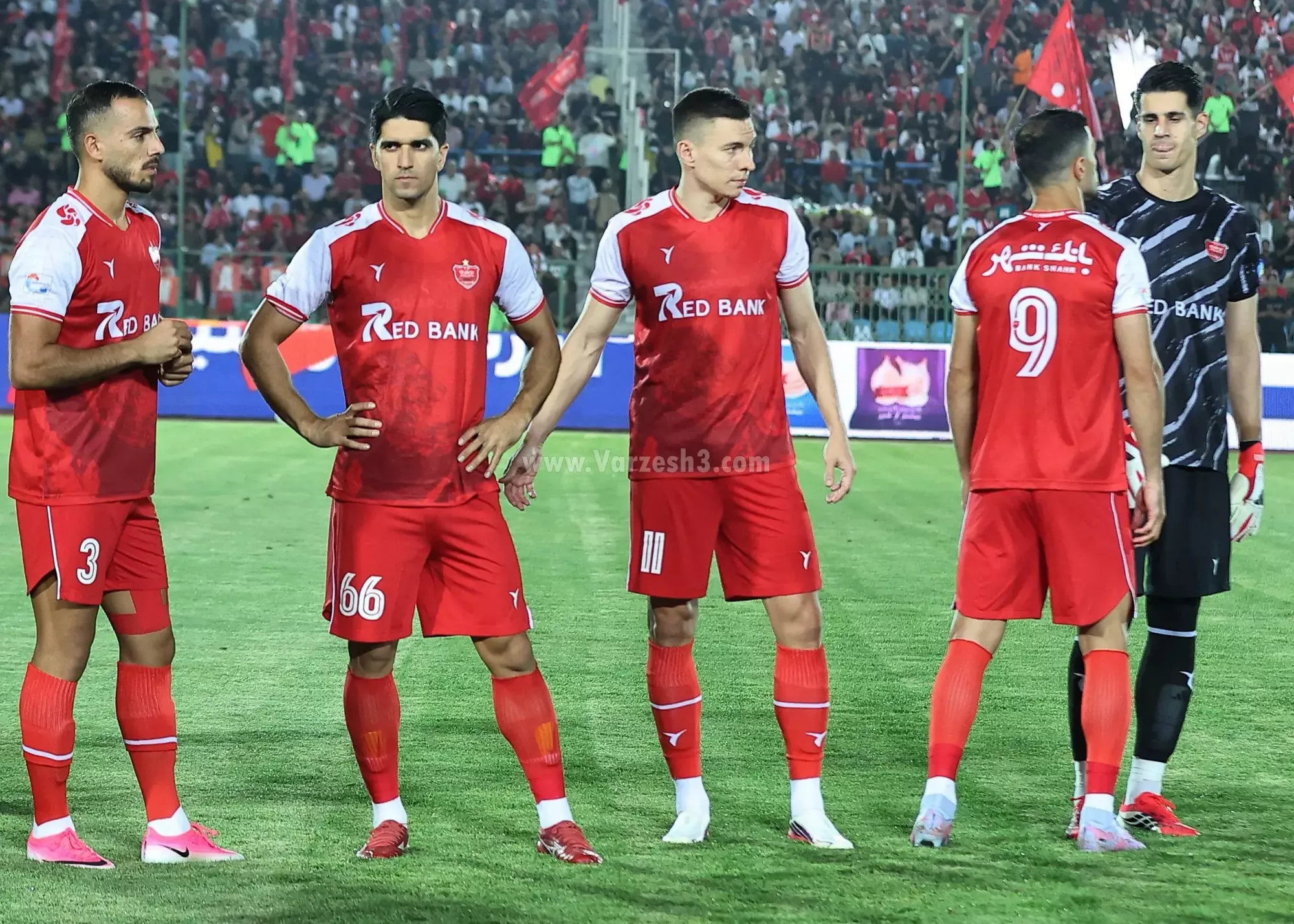 ترکیب احتمالی پرسپولیس با 11 ستاره