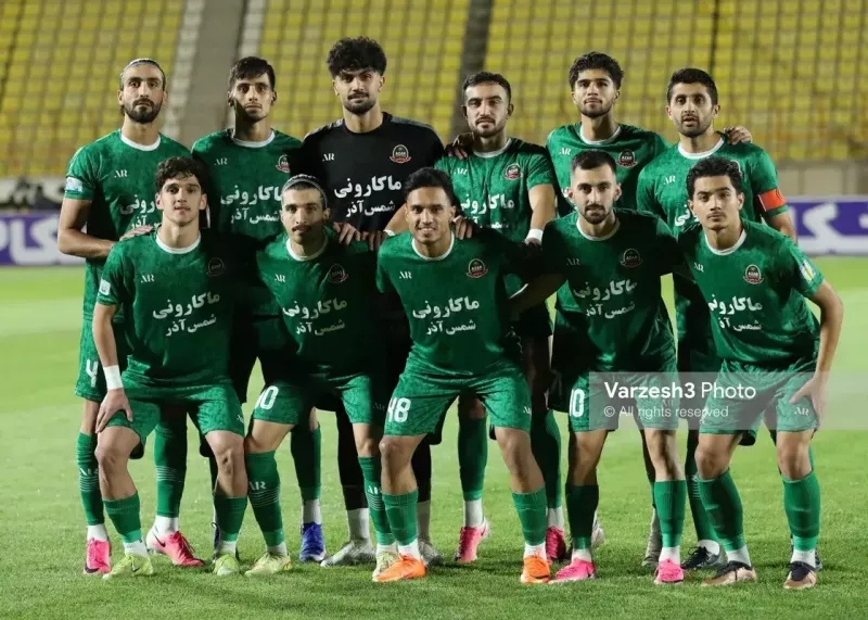 شمسآذر با حداقل تغییر مقابل نساجی