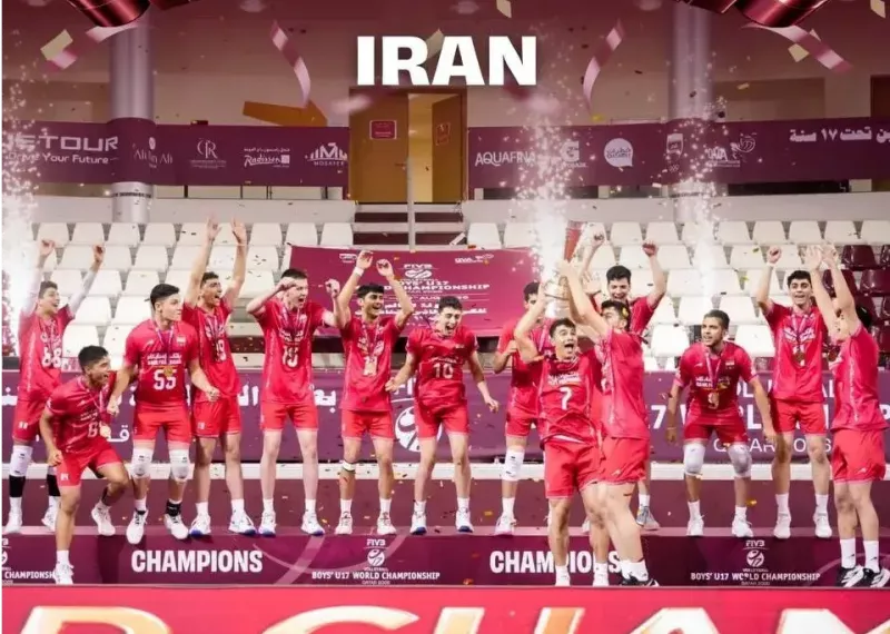 واکنش جالب FIVB به زبان فارسی: شاهکار ایران 