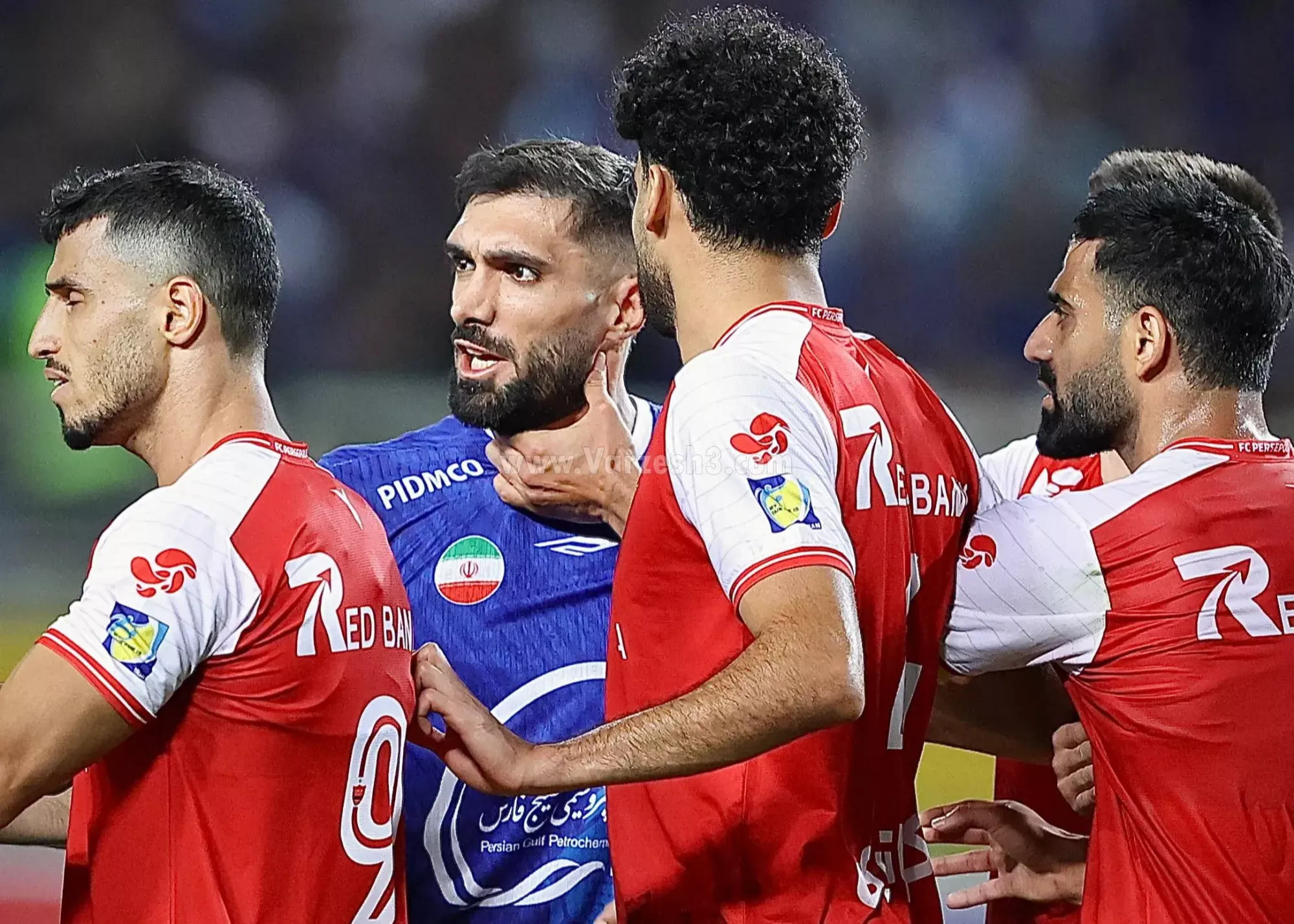 کری سنگین آقاسی برای کنعانی با گردن زخمی!