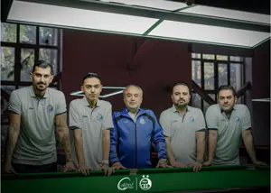 رونمایی از تیم پرستاره استقلال در اسنوکر و بیلیارد