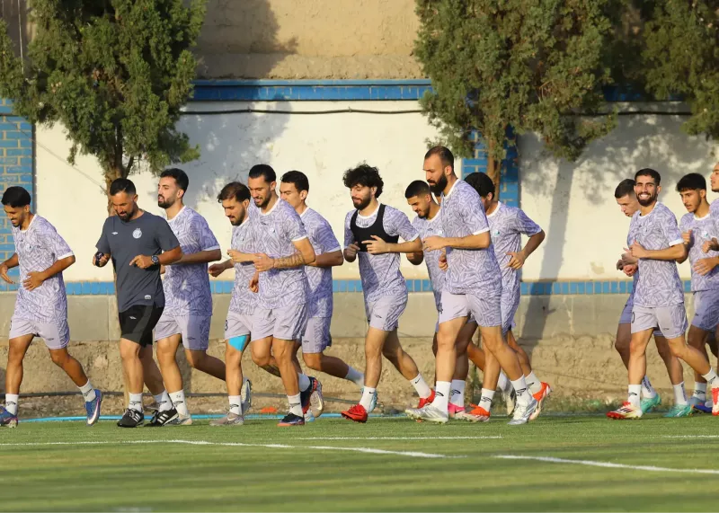 مهمترین حاضر اولین تمرین استقلال پس از دربی (عکس)