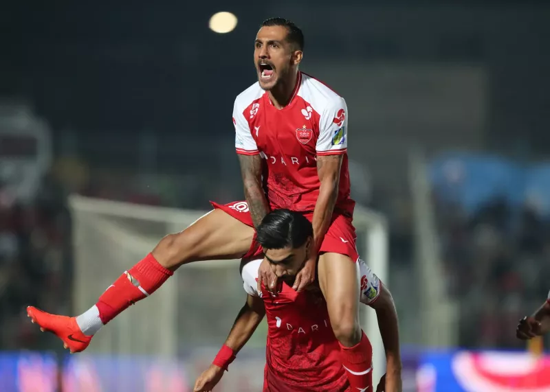 تیکدری از گلزنان پرسپولیس خوشحالتر بود!(عکس)