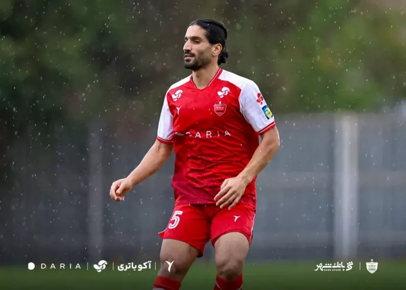 یک قاب تکراری از مدافع ملیپوش پرسپولیس!