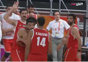 تیم ملی بسکتبال بلاخره خندید!