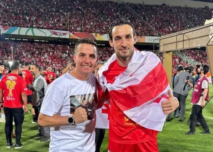 اوسمار و وداع با منجی خود در پرسپولیس! (عکس)